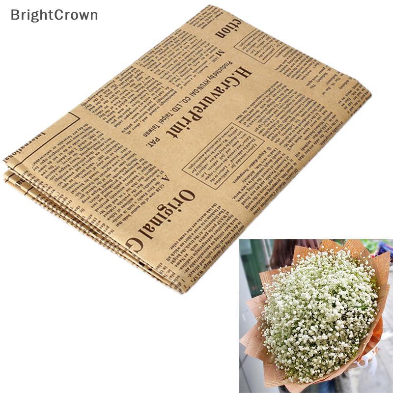 BrightCrownL Wrapping Paper Wrap Gift Wrap Double Sided Christmas Kraft ...