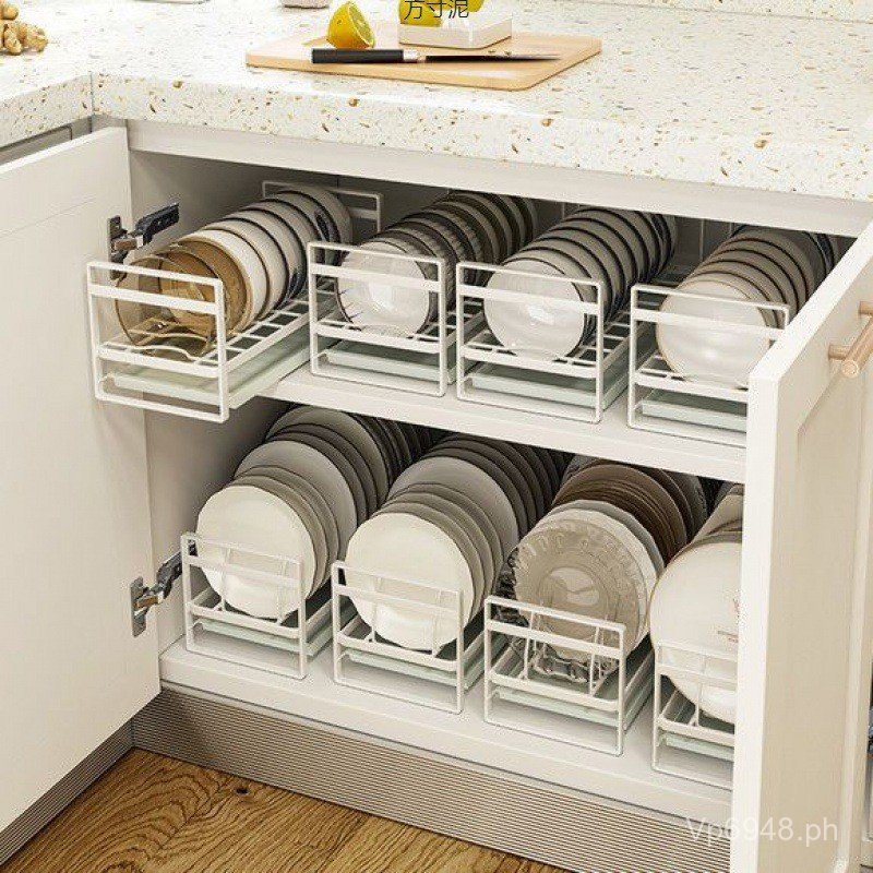 Water Rack Cabinet Dish Rack Small Countertop Storage Single Layer Dish ...
