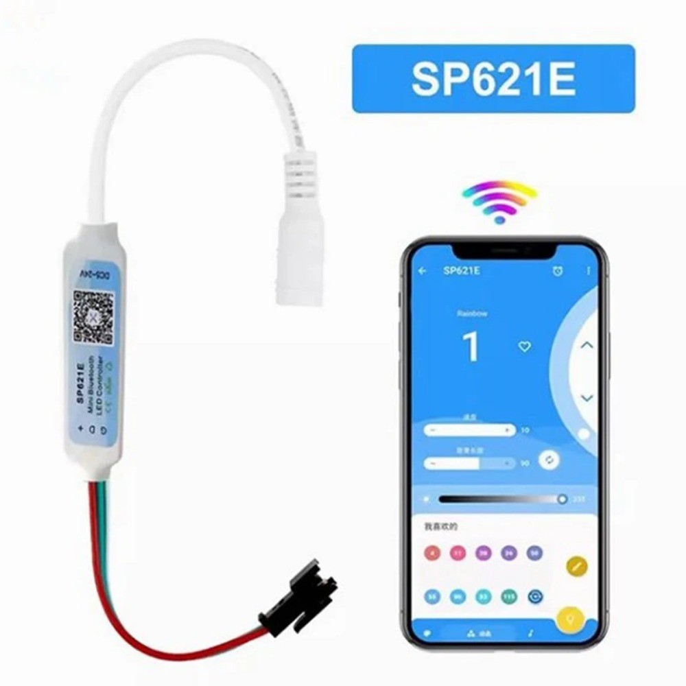Bluetooth Smart Controler 5V 3 Pin RGBIC Led Controller USB RGBIC Led ...