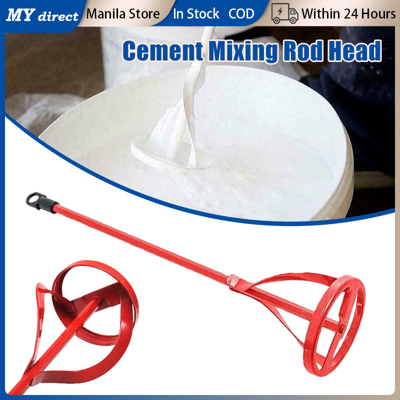 COD-42cm Hexagon Shaft Plaster Paint Mixer For Putty Powd Cement Mixing ...