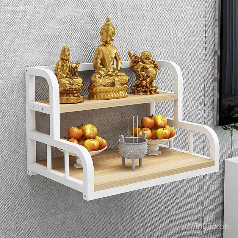 Shen Ni Shelf Wall-Mounted Rack Altar Wall Home Use God Offering ...