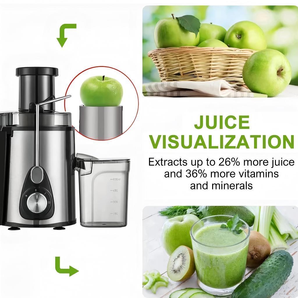 home Juicer Machine Fruit and vegetable separator Centrifugal Extractor ...