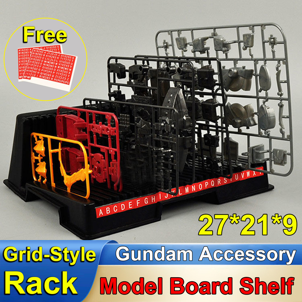 Dust-Proof Gundam Military Model Parts Storage Rack With Stickers Model ...