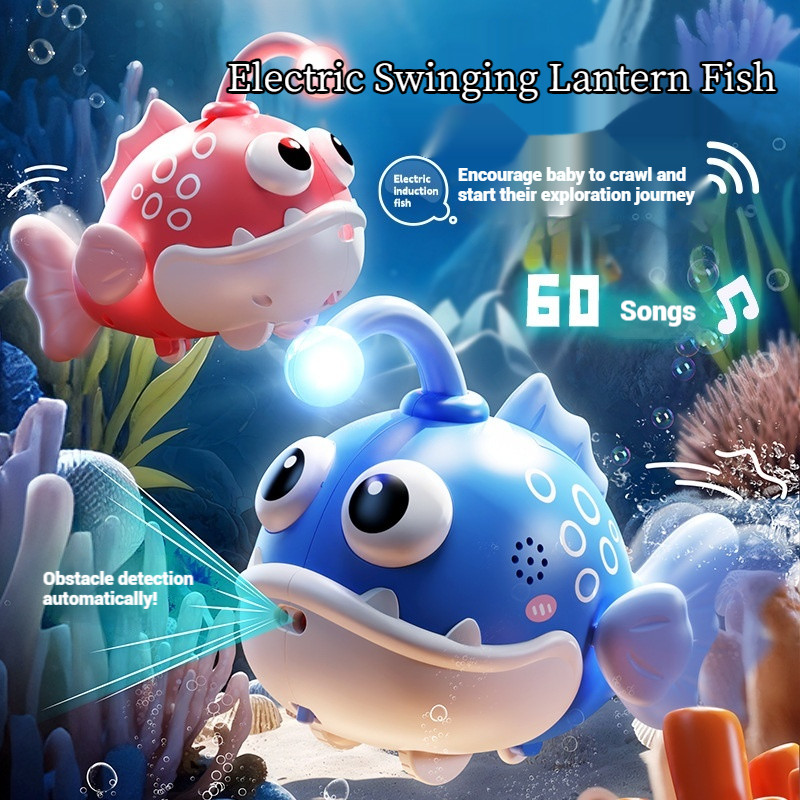 [Hot New Arrival] Electric Simulation Swinging Lantern Fish Intelligent ...