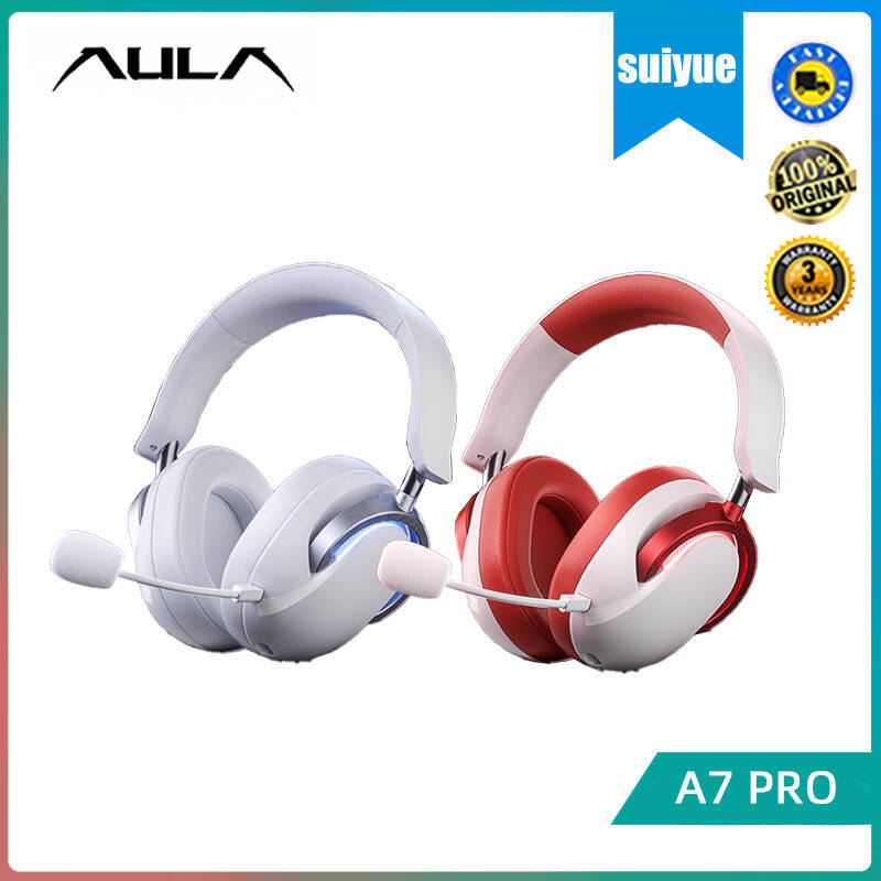 AULA A7Pro E-sports headset headset wireless gaming quad mode Bluetooth ...