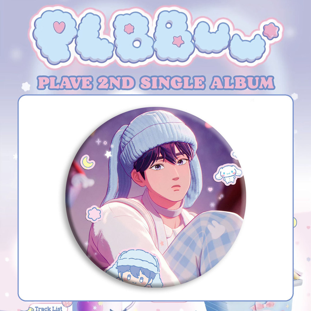 Kpop Idol PLAVE “PLBBUU” Cartoon Badge Pendant Baraz Guzi | Shopee