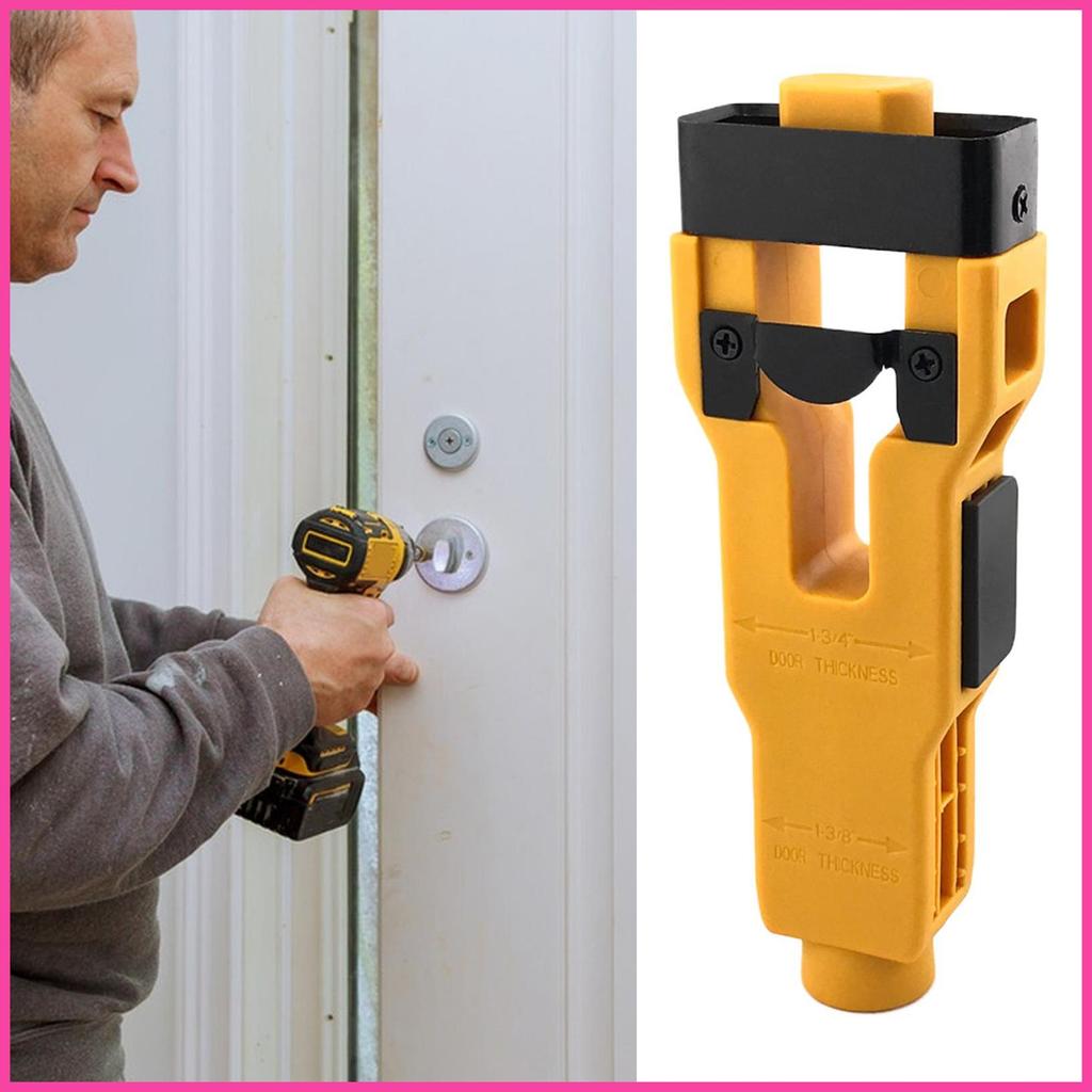 Door Lock Kit for Square Latch Precision Scoring Mortise Tool Hole Kit ...