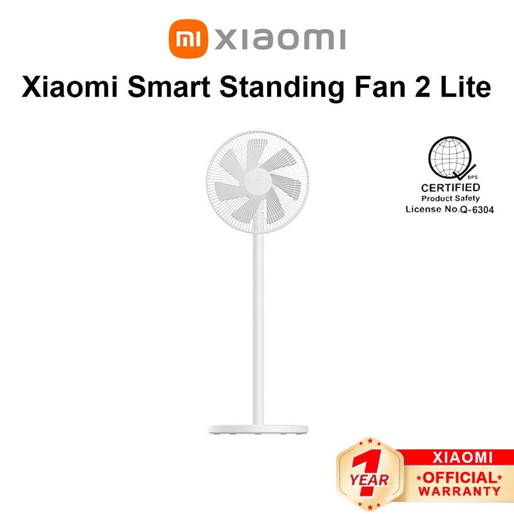 Xiaomi Mi Smart Standing Fan 2 Lite Air Cooling Fan Height Adjustable ...