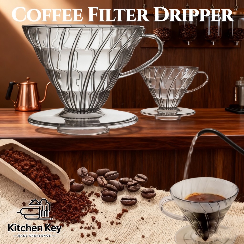 Coffee Filter Dripper Reusable Hand Brewing Coffee Filter Cup Coffee ...