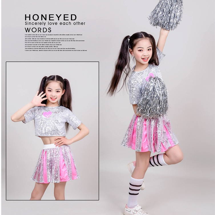 Modern Performance Costume Children Performance Costume Sequin Dance ...