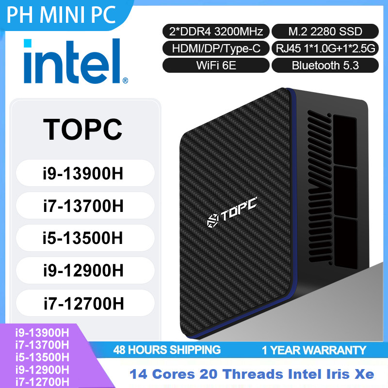 TOPC Intel Core 13th Generation Intel Core I9-13900H/i7-13700H/i9 ...