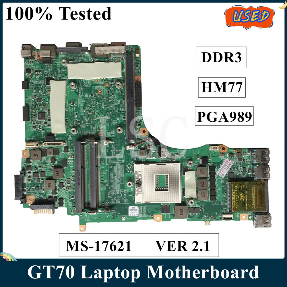 2025 Trendy High Quality Used For Msi Gt70 Laptop Motherboard Ms-17621 ...