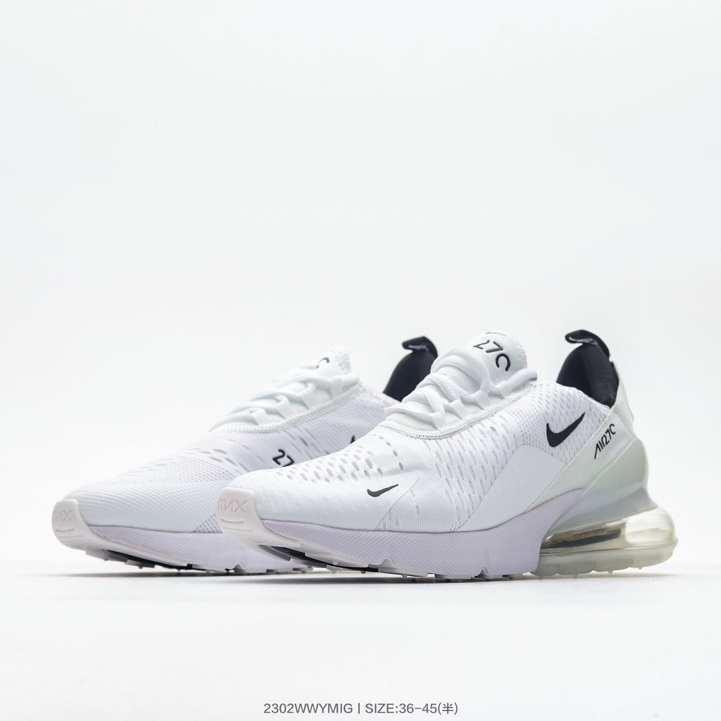 2025 NEW Nike Air Max 270 Classic Heel Half Foot High Elastic Air ...