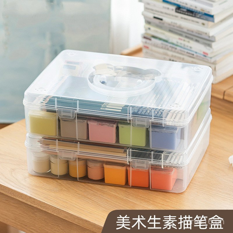Art Student Portable Stationery Organizer Wholesale Large Capacity ...