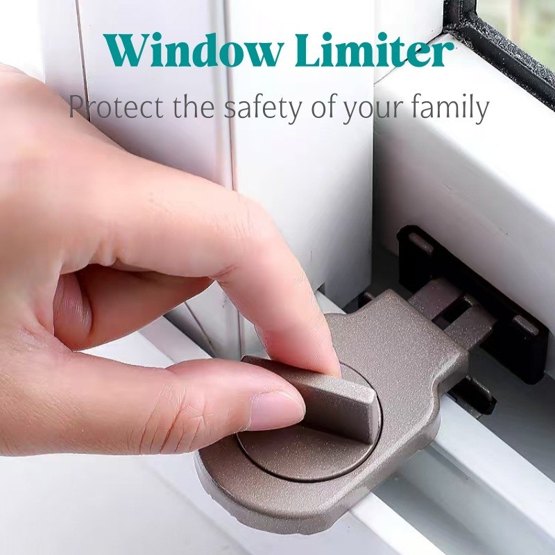 Window Safety Lock Anti-Theft Limiting Lock Child Safety Lock Sliding ...