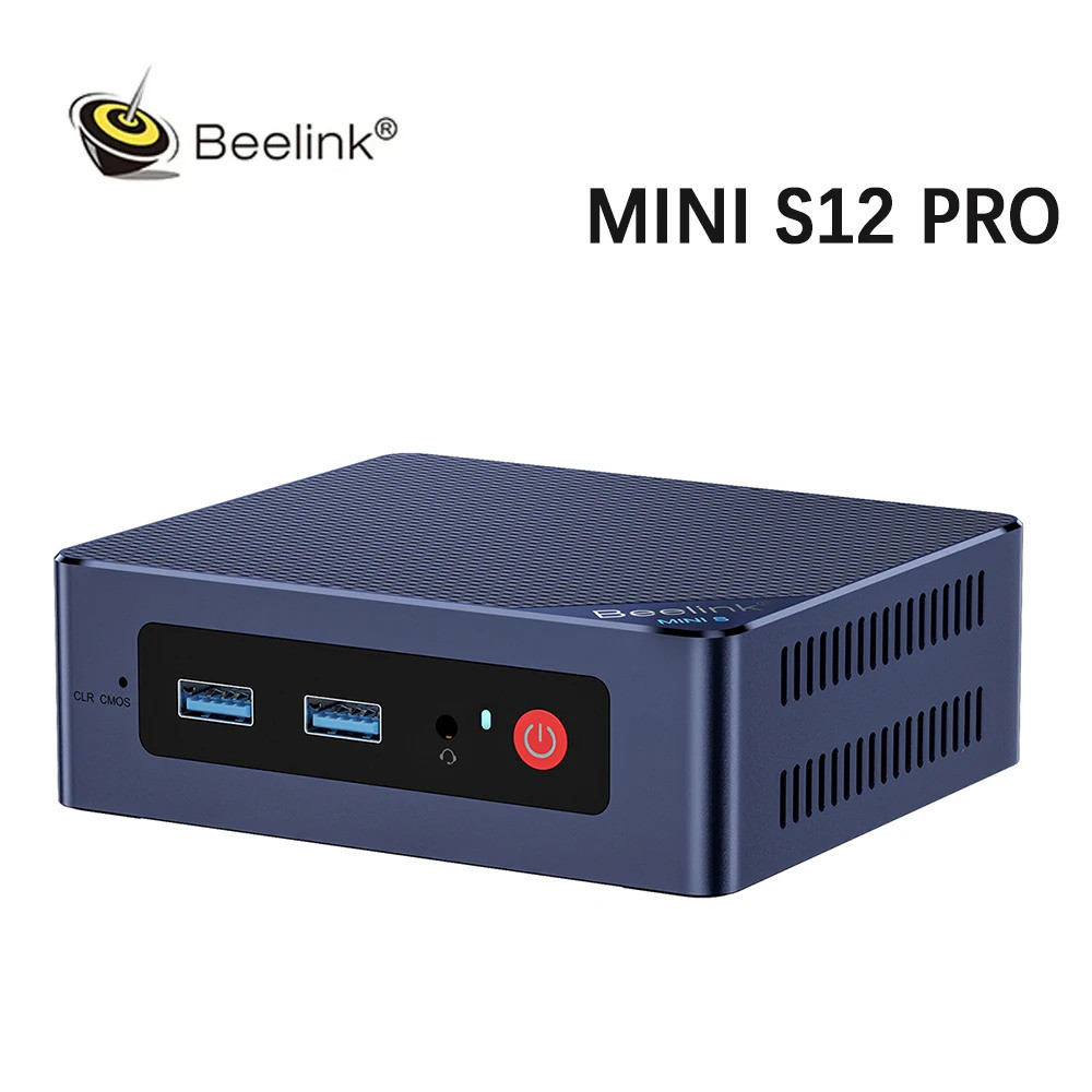Beelink Mini S12 Pro N95 N100 Mini Pc Ddr4 8gb 256gb 16gb 500gb Wifi Bt ...