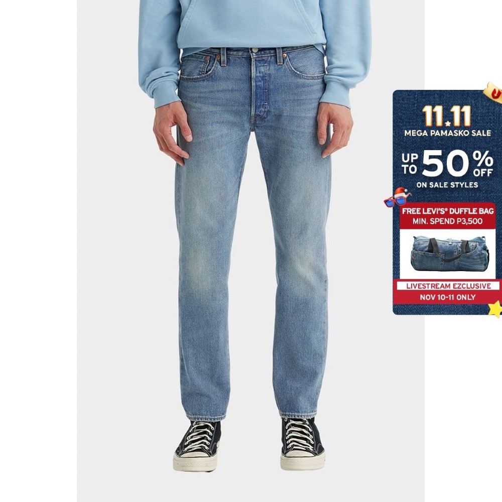 Levi's® Men's 501® Slim Taper Selvedge Jeans 28894-0254 | Shopee ...