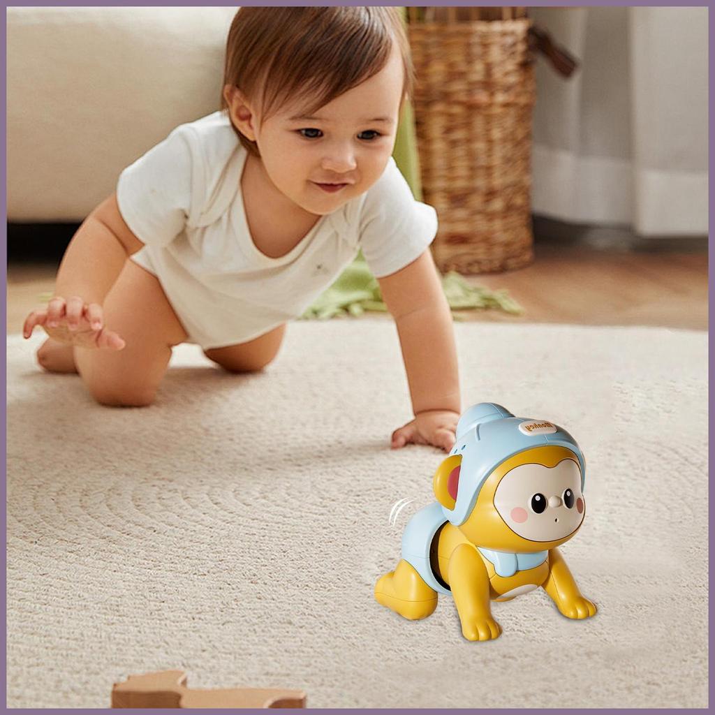 Moving Toys for Kids Cartoon Learning Crawl Toy with Recording Function ...