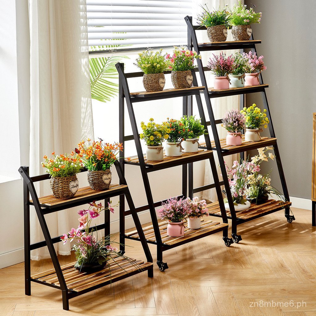 Home Movable Wheeled Storage Rack Floor-standing Multi-layer Storage ...