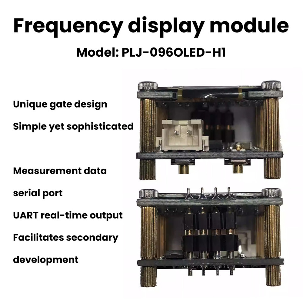 Pcbfun PLJ-096OLED-H1 DC 8-10V Frequency Counter Display Module 20MHz-2 ...