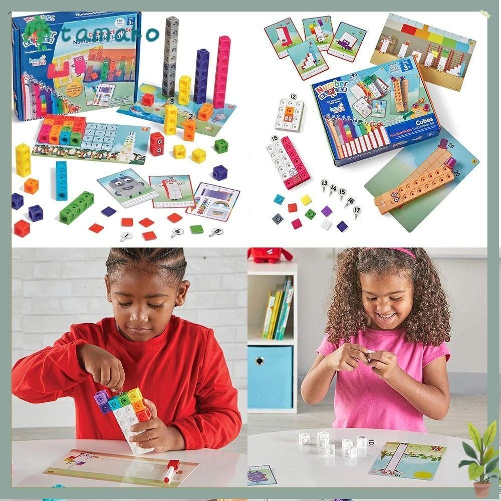 TAMAKO Numberblocks, Build Early Math Skill Number 1 to 10 Building ...