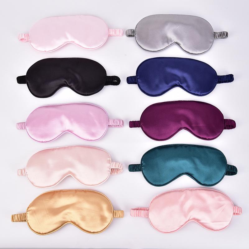HBPH False Silk Shading EyeShade Sleeping Eye Mask Cover Eyepatch ...