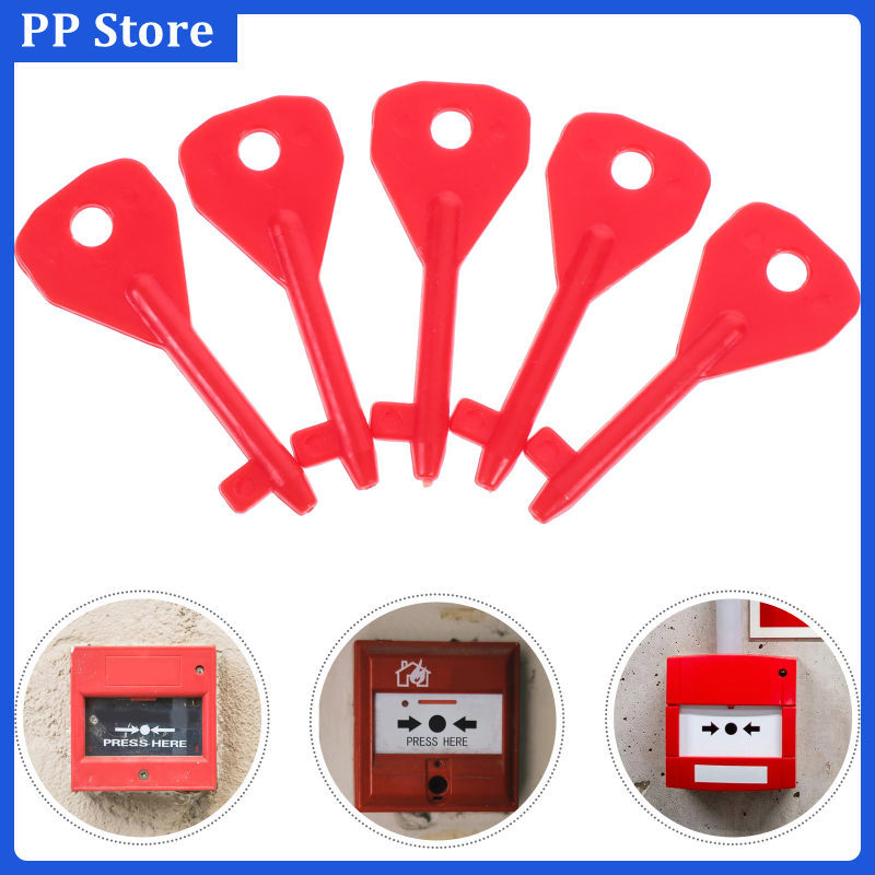 5 Pcs Emergency Stop Button Key Fire Switch Key For Alarm Buttons ...