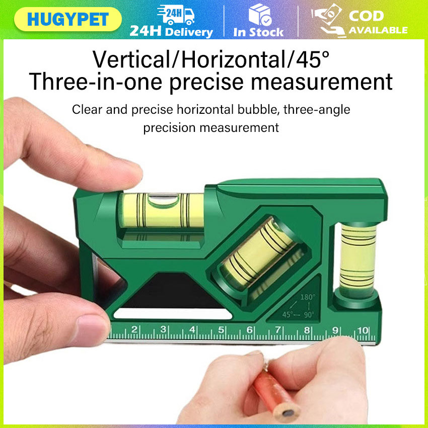 Precision Level Ruler Magnetic Level Gauge Aluminum Structure Spirit ...