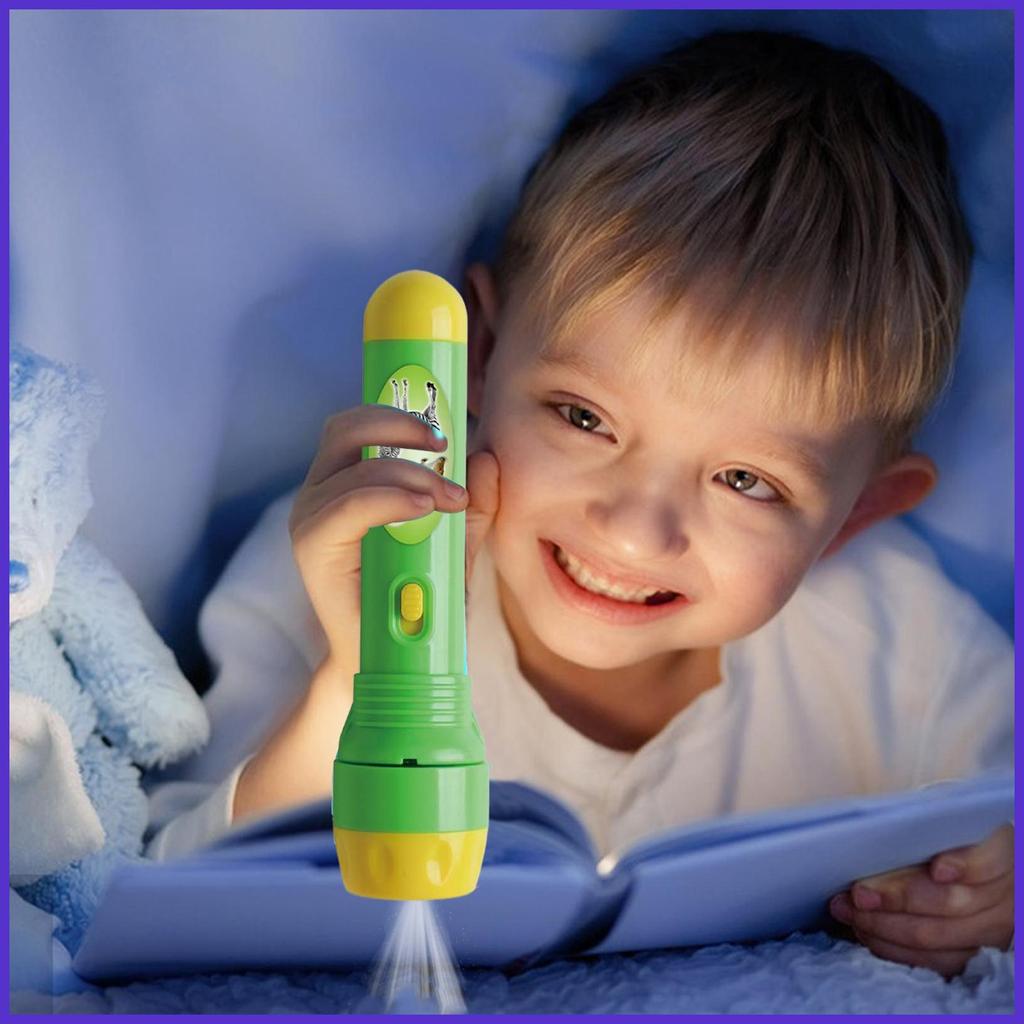 Flashlight Projector Toy Educational Learning Projector Toy with Animal ...