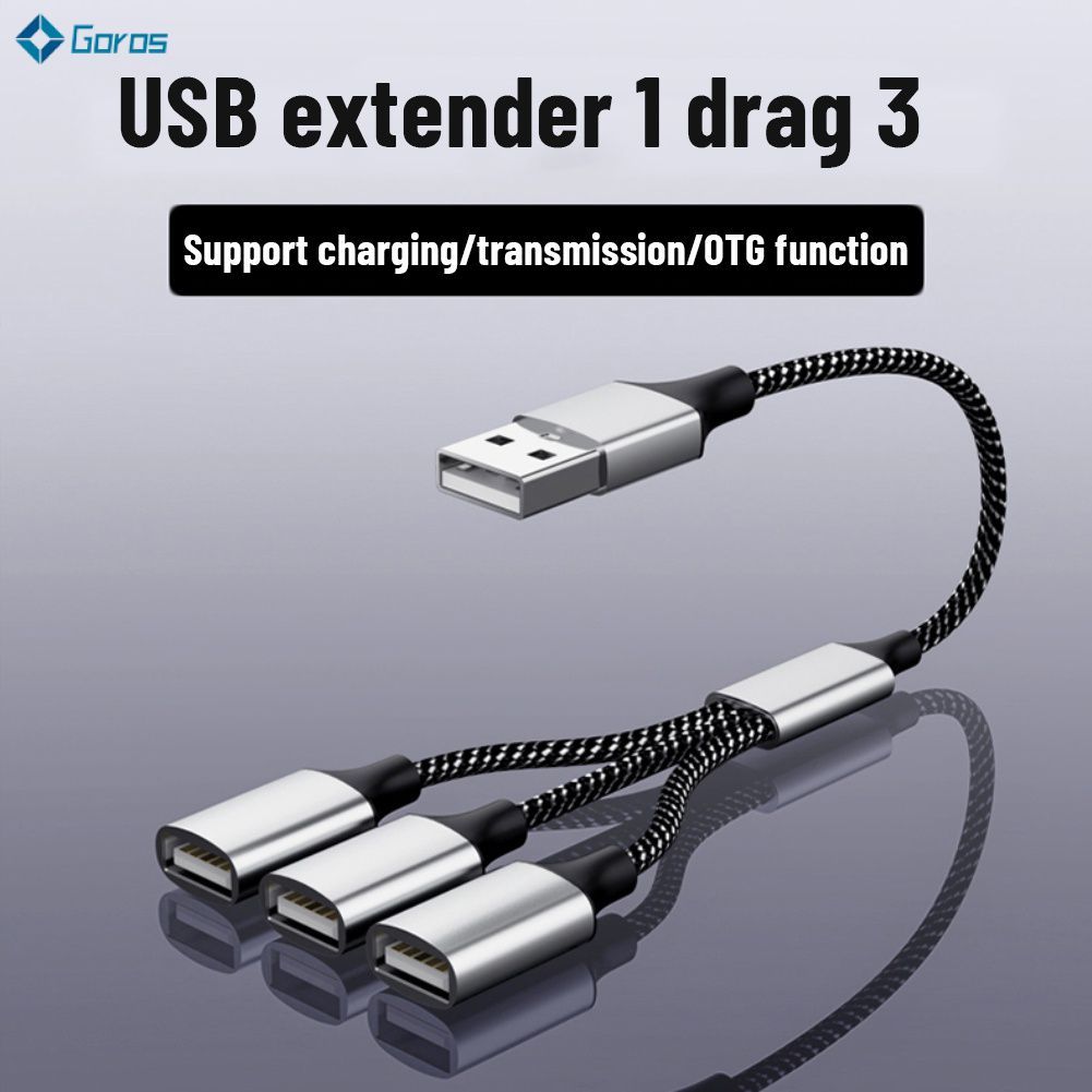 Otg Splitter/adapter Extension Cord High Speed Transfer Multi Splitter ...