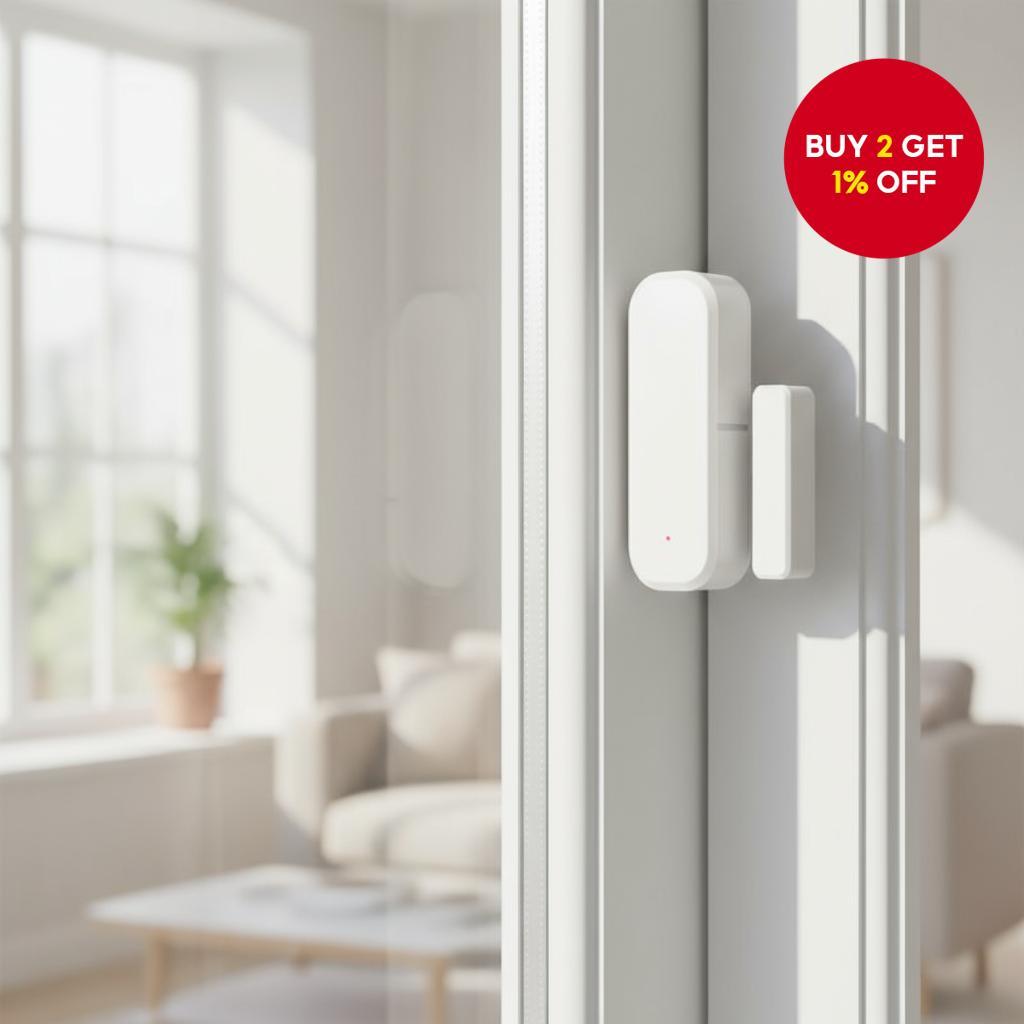 Tuya ZigBee Door and Window Sensor, Wireless Magnetic Detector with ...