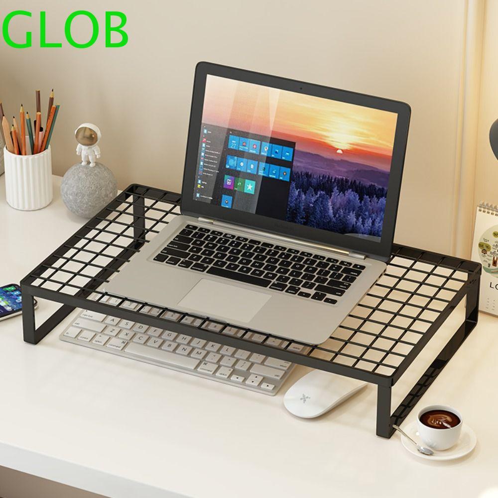 GLOB Computer Heightening Stand, Cooling Grid Laptop Grid Cooling Rack ...