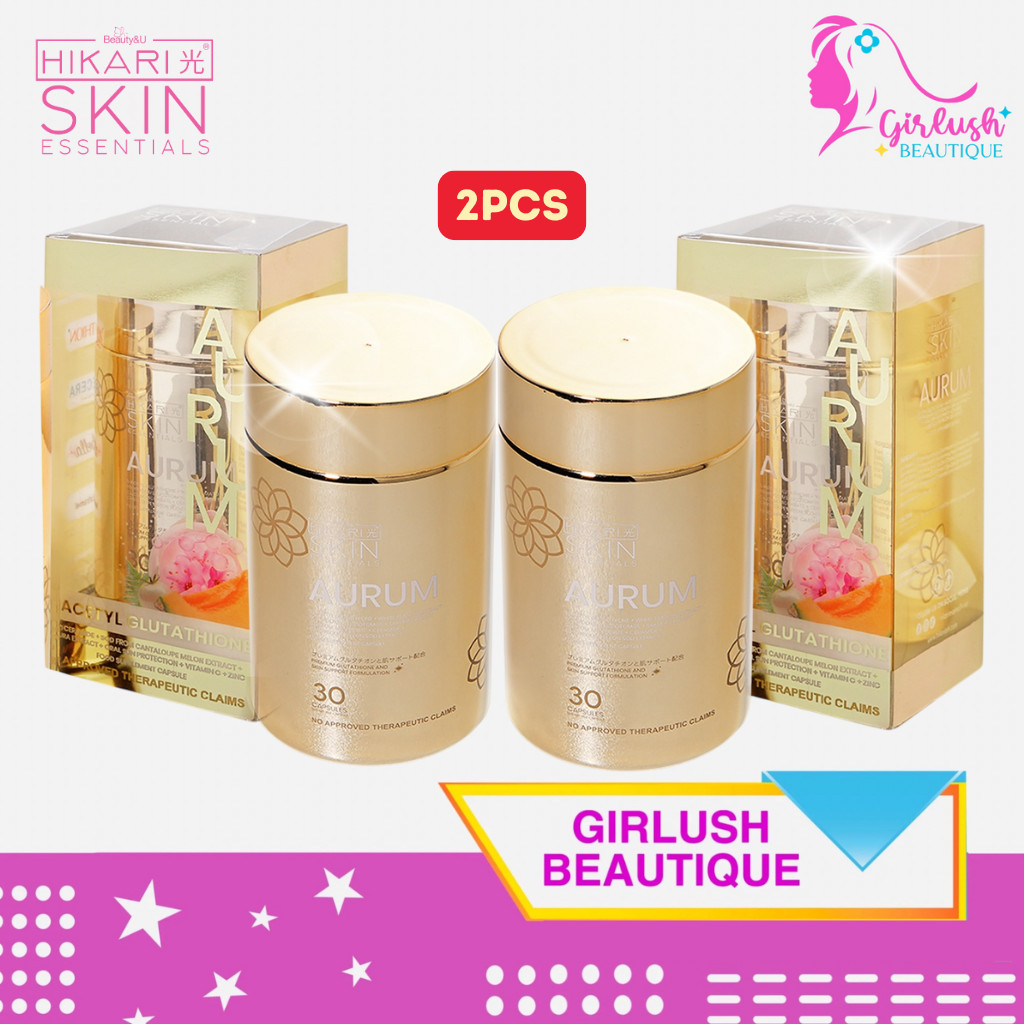 hikari aurum glutathione price philippines Aurum Hikari Premium Glutathione for Skin Support, 30 Capsules main image 0