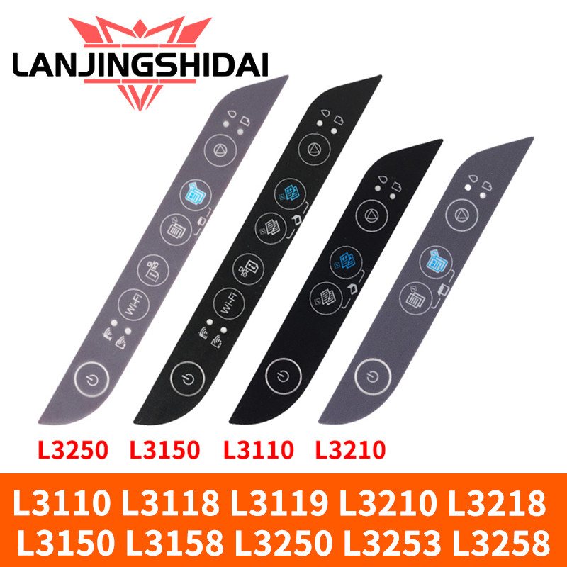 Panel Button Stickers for Epson L3110 L3118 L3119 L3210 L3218 L3150 ...