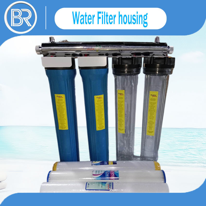 3/4/5 Stage Deep Well Water Filter housing with UV Sterilizer 25w Free ...