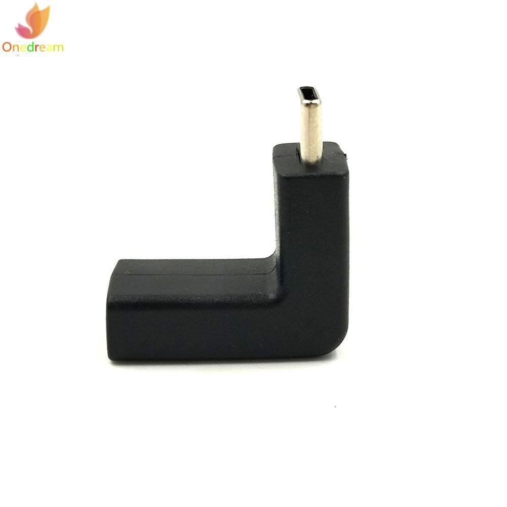 USB Type C Male To Female Adapter Upward Downward Angled 90 Degree ...