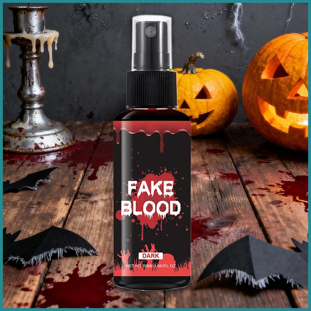 Fake Blood 50ml Halloween Dress Up Photo Props Stage Performance Plasma ...