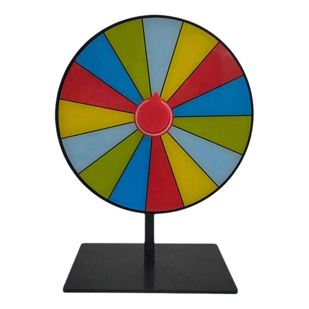 GMARTY ⚡️24H Ship⚡️1 Set Color Roulette Wheel Tabletop Prize Wheel ...