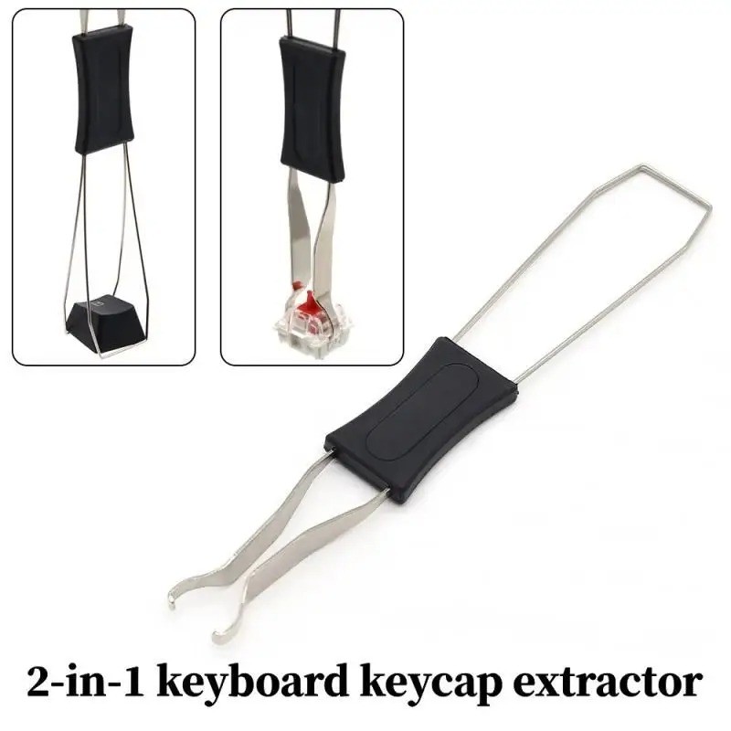 2 in 1 Key Switch Puller Keycaps Puller Unloading Wire Switch ...