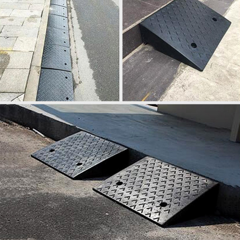 Rubber Backstop Deceleration Belt Step Ramp Triangle Pad | Shopee ...