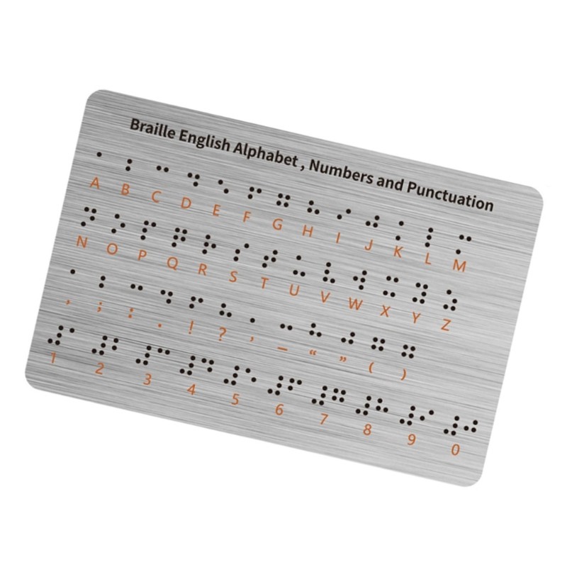 Sha Tactile Braille Learning Board For Blind Students Complete ...