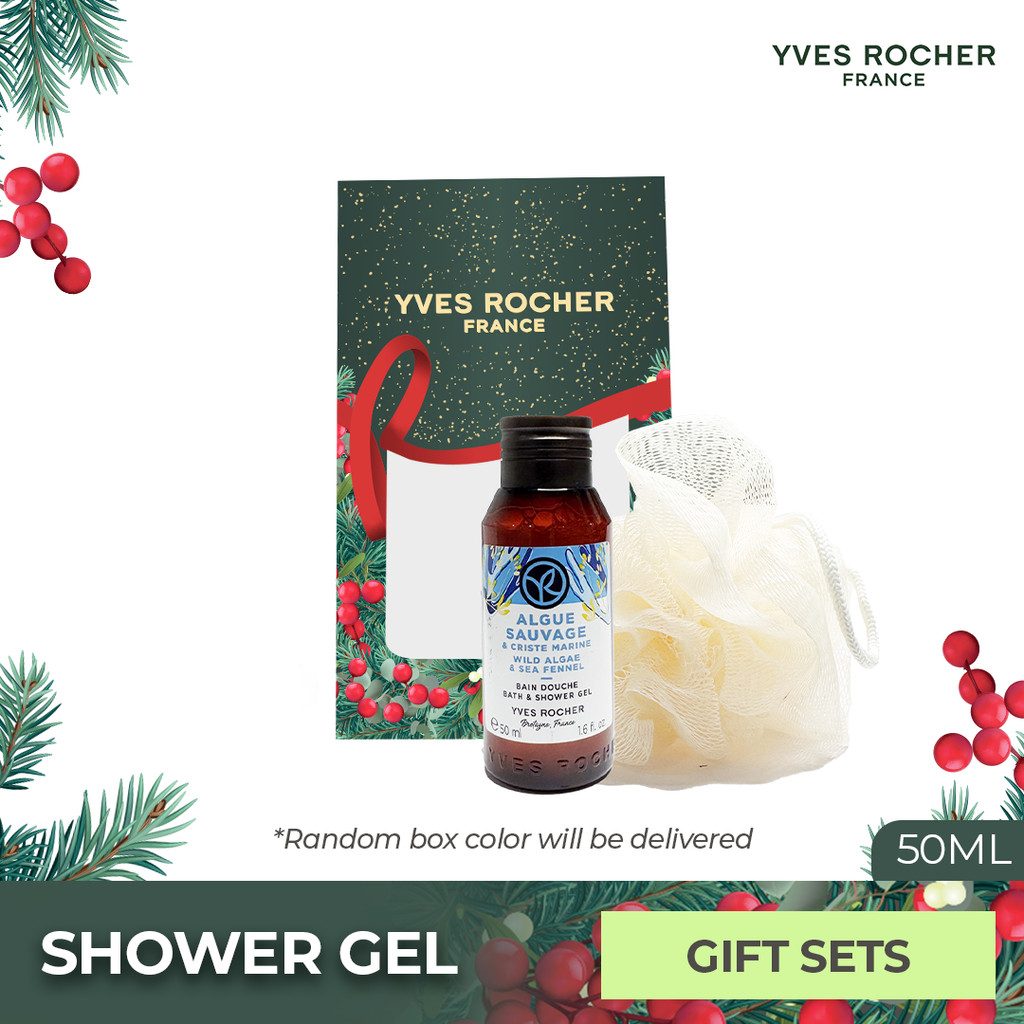 [HOLIDAY GIFT SETS] Yves Rocher Gift Set Wild Algae & Sea Fennel Shower ...