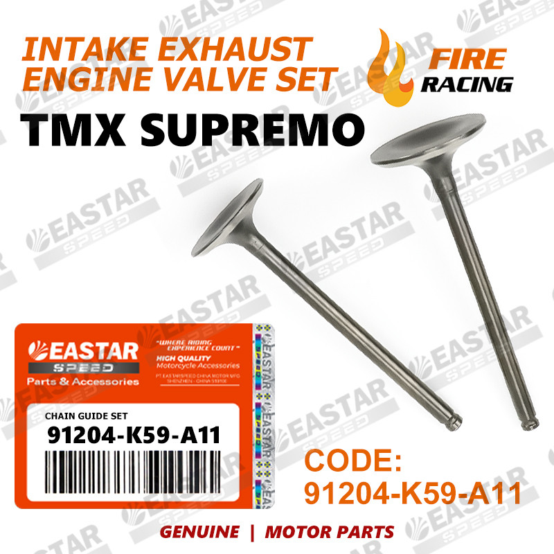 VALVE SET TMX SUPREMO INTAKE EXHAUST HIGH QUALITY | Shopee Philippines