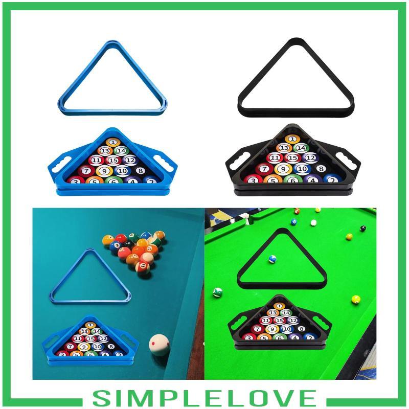 [Simple] 2-piece Billiard Triangle Ball Rack As Ball Holder And ...