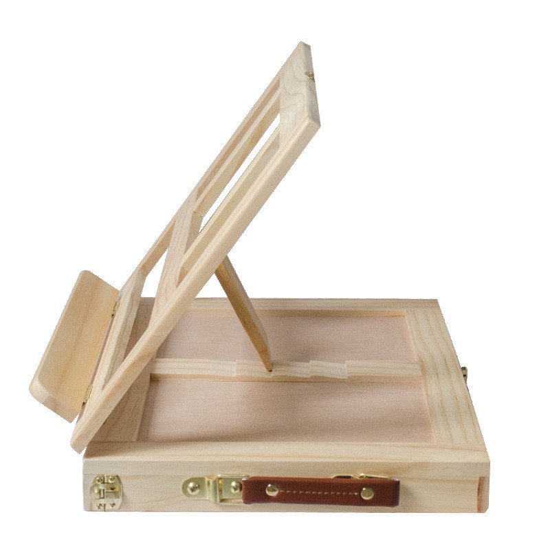 Foldable Sketch Montmartre Pine Oil Painting Easel Desktop Drawing Oil ...