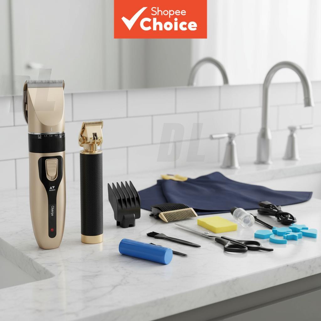 Electric Hair Clippers Rechargeable Razor Trimmer Adjustable ...