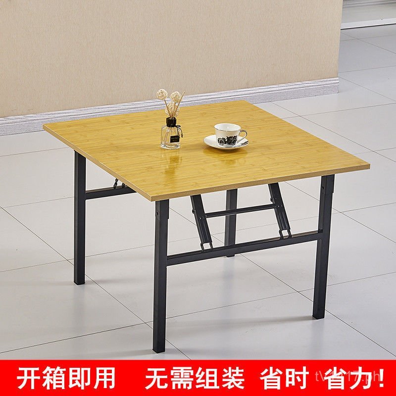 Simple Small Apartment Portable Dining Table for Home Use, Square Table ...