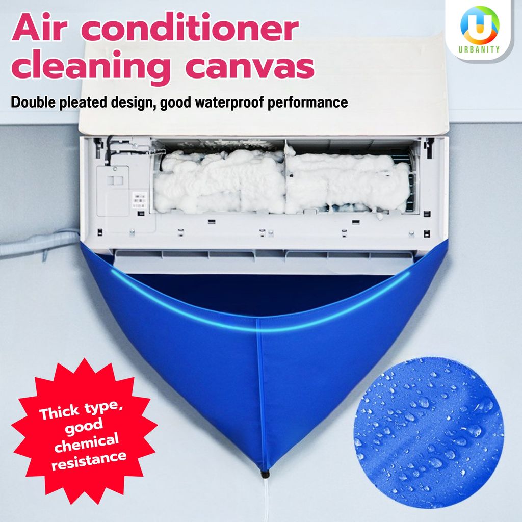 5in1 Aircon Cleaning Tool Air Conditioner Clean kit Inner Unit Water ...