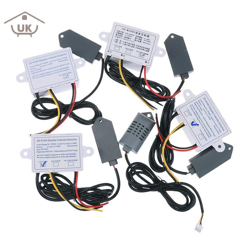 UK XH-W3005 Digital Humidity Controller 12V 24V 220V Humidistat ...