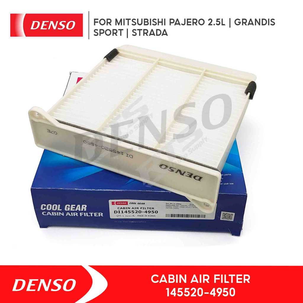 Denso Aircon AC / Cabin Air Filter Mitsubishi Montero Sport / Strada ...